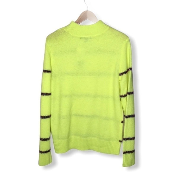 TRIBEKKA 44 Citron Rainbow Tinsel Sweater - Picture 4 of 8